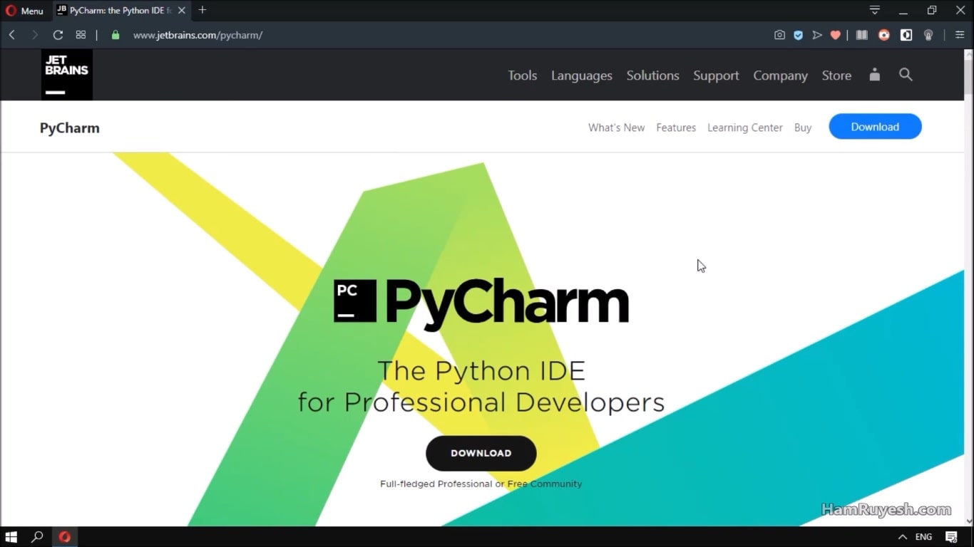 download pycharm python
